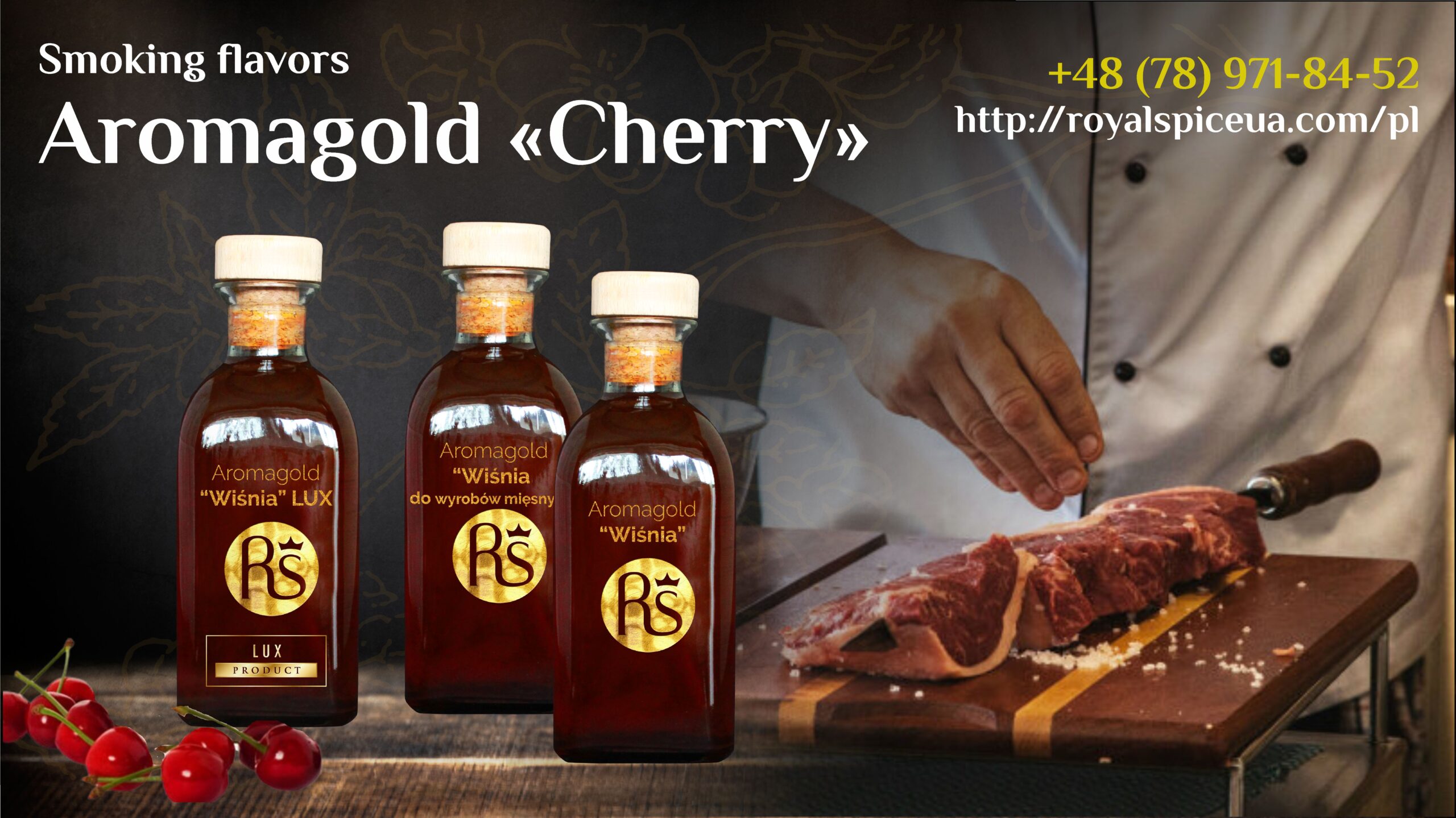 Aromagold "Cherry" - noble SMOKING FLAVORS